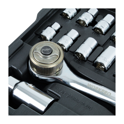 JUEGO DE LLAVES Y DADOS 3/8" 32 PIEZAS W003001WE