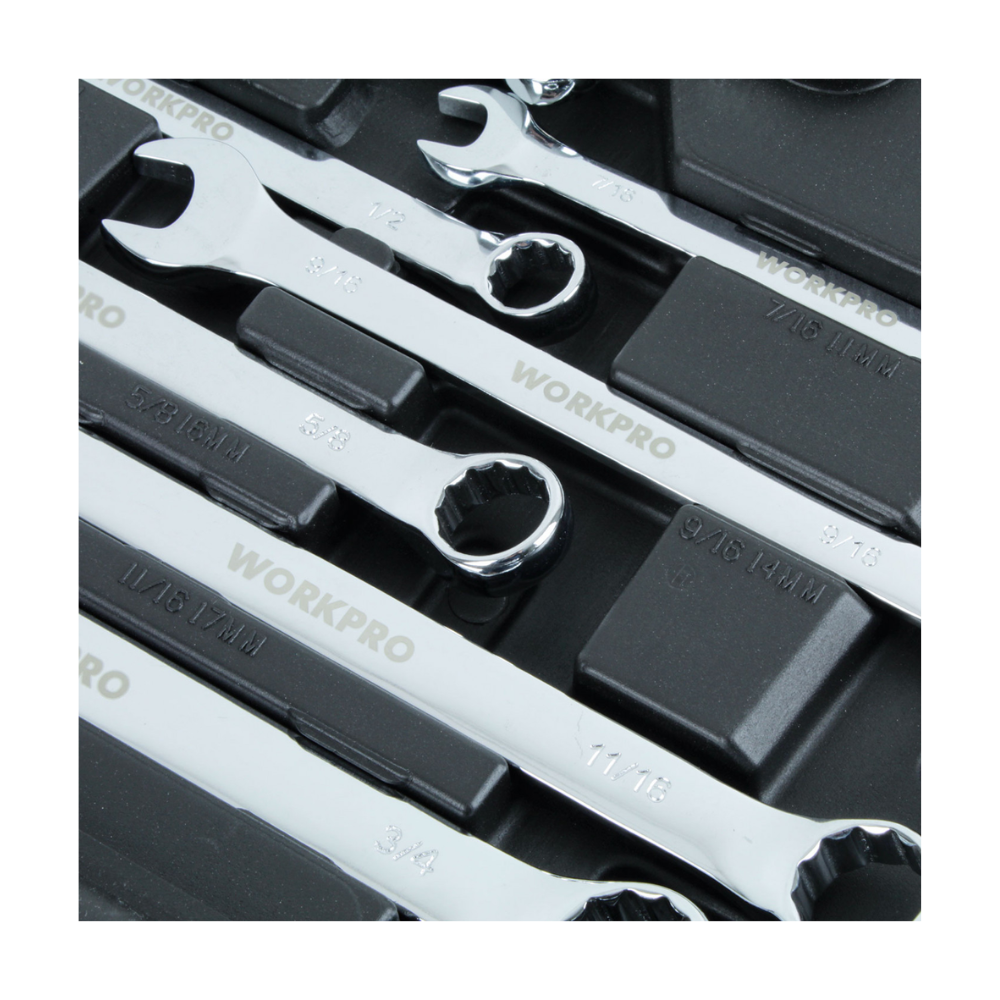 JUEGO DE LLAVES Y DADOS 3/8" 32 PIEZAS W003001WE