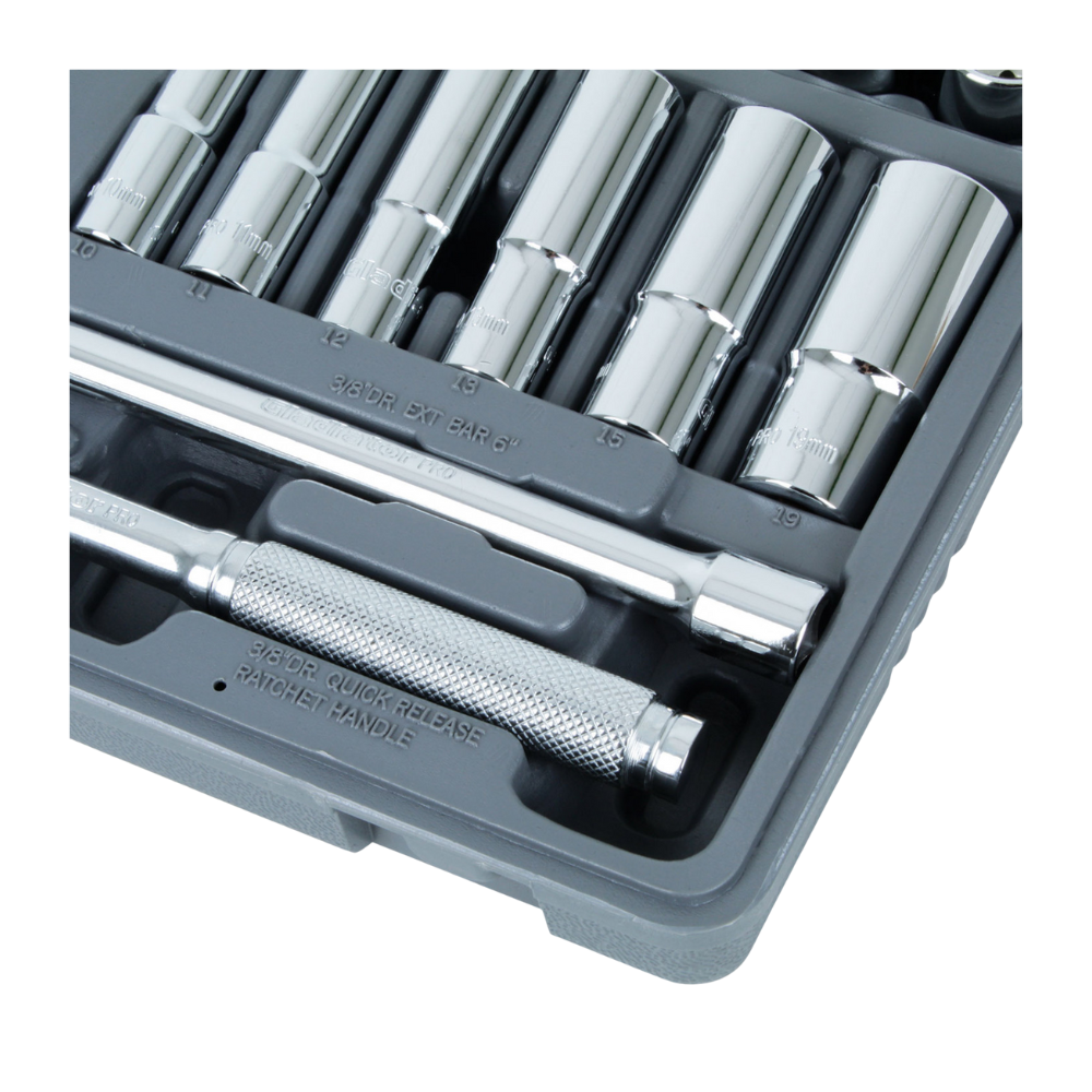 JUEGO de DADOS 3/8" 23 PCS JT 823