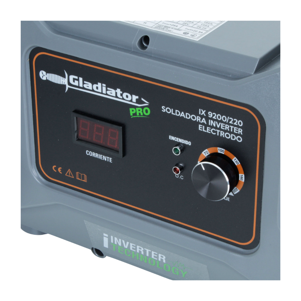SOLDADORA INV ARCO MANUAL 200 amp IX 9200/220