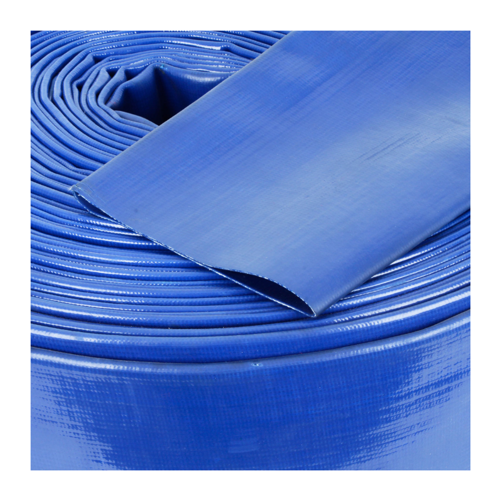 MANGUERA DESCARGA AGUA 4" 1.4mm x 50mts 2bar