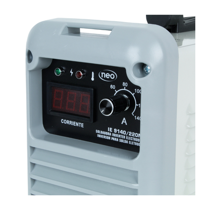 SOLDADORA INV ARCO MANUAL 140 amp IE 9140/220M