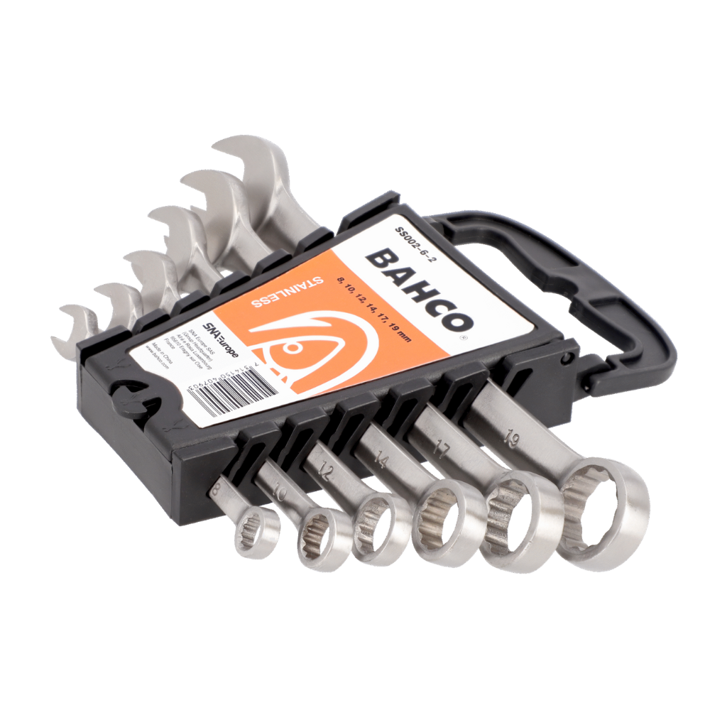 Juego Llave Punta Corona 6 Piezas Acero Inoxidable AISI 420 BAHCO