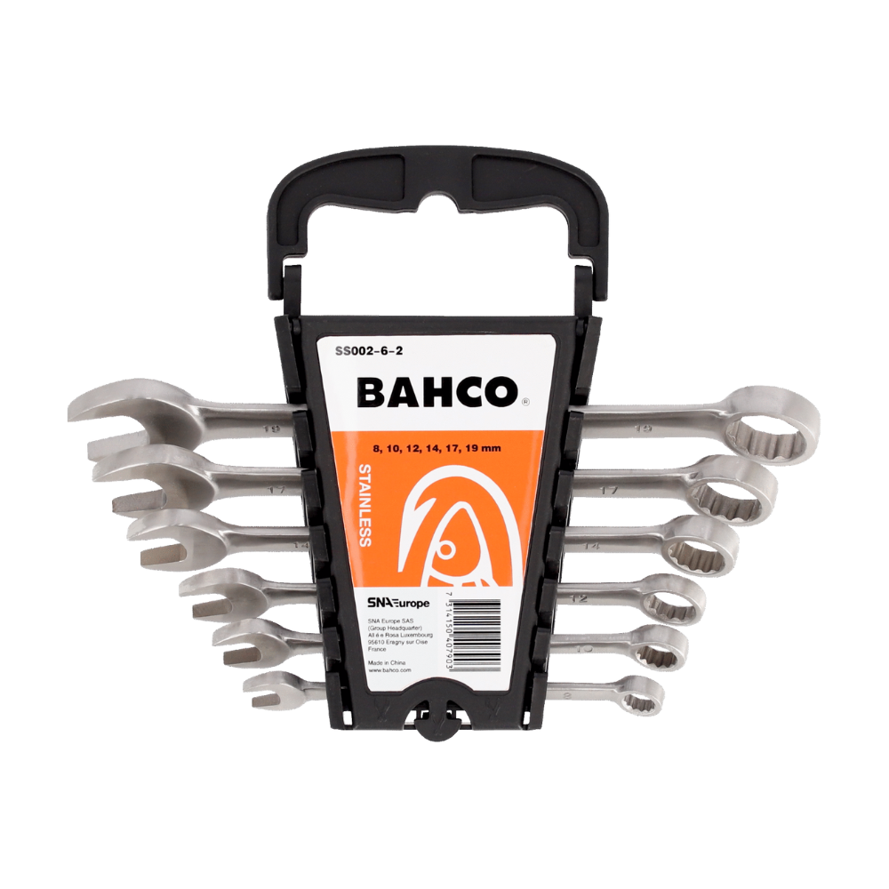 Juego Llave Punta Corona 6 Piezas Acero Inoxidable AISI 420 BAHCO