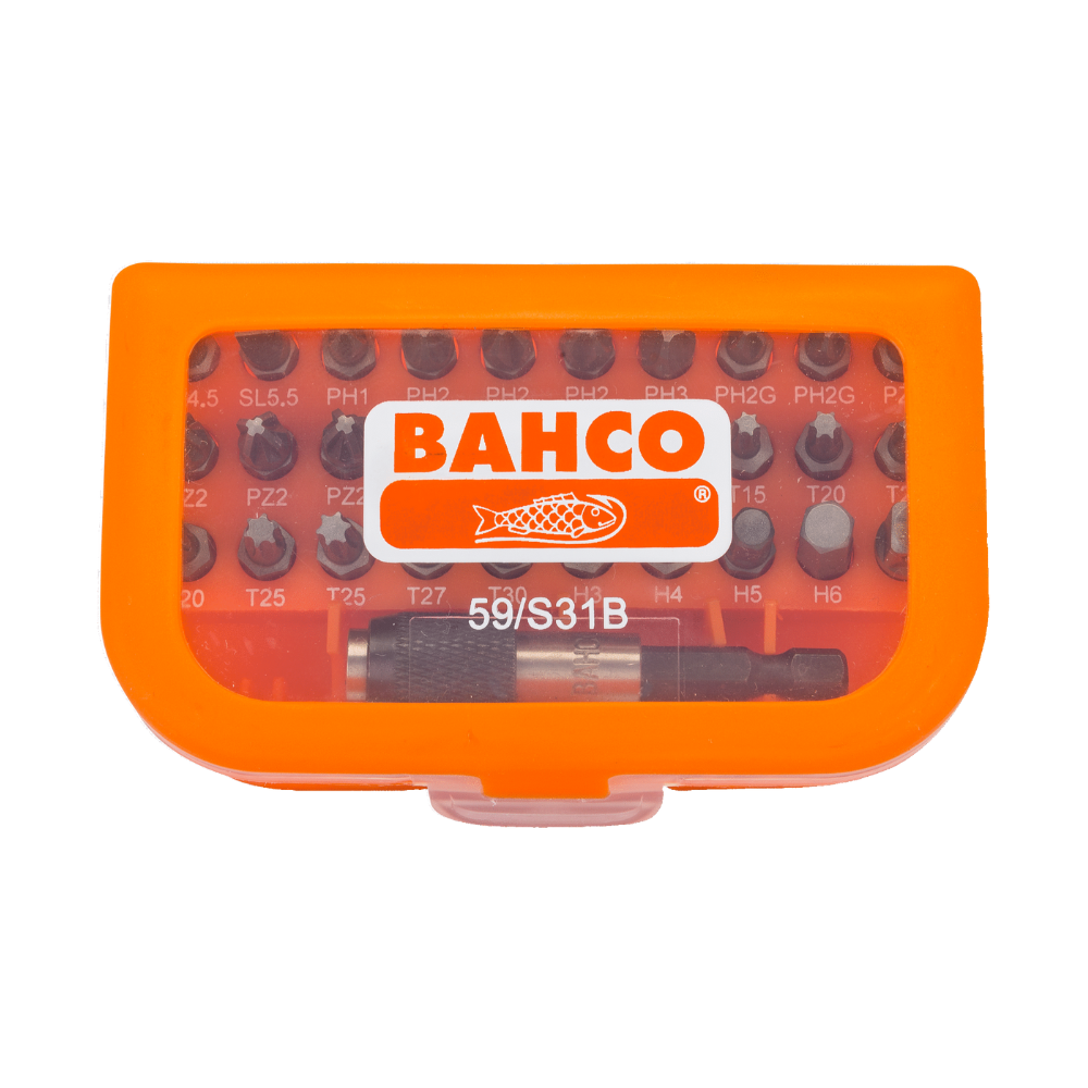 JGO PUNTAS Y ADAPTADOR  31 PZ   BAHCO  59/S31B