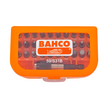 JGO PUNTAS Y ADAPTADOR  31 PZ   BAHCO  59/S31B