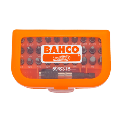 JGO PUNTAS Y ADAPTADOR 31 PZ BAHCO 59/S31B