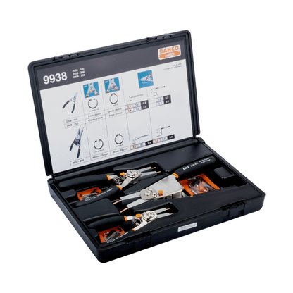 Juego Alicates Para Seguros   3 PZ  BAHCO