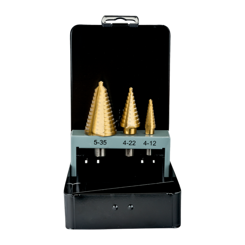 JGO DE BROCAS  ESC. 4 A 35MM   3PZAS   BAHCO (228-SET-SD)