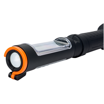 Lampara flexible de aluminio con Linterna LED BAHCO