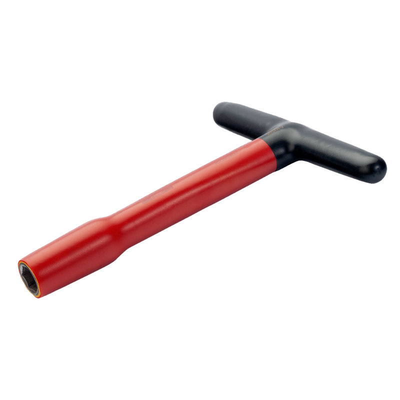 Llave de Dado 13mm aislada con mango T BAHCO