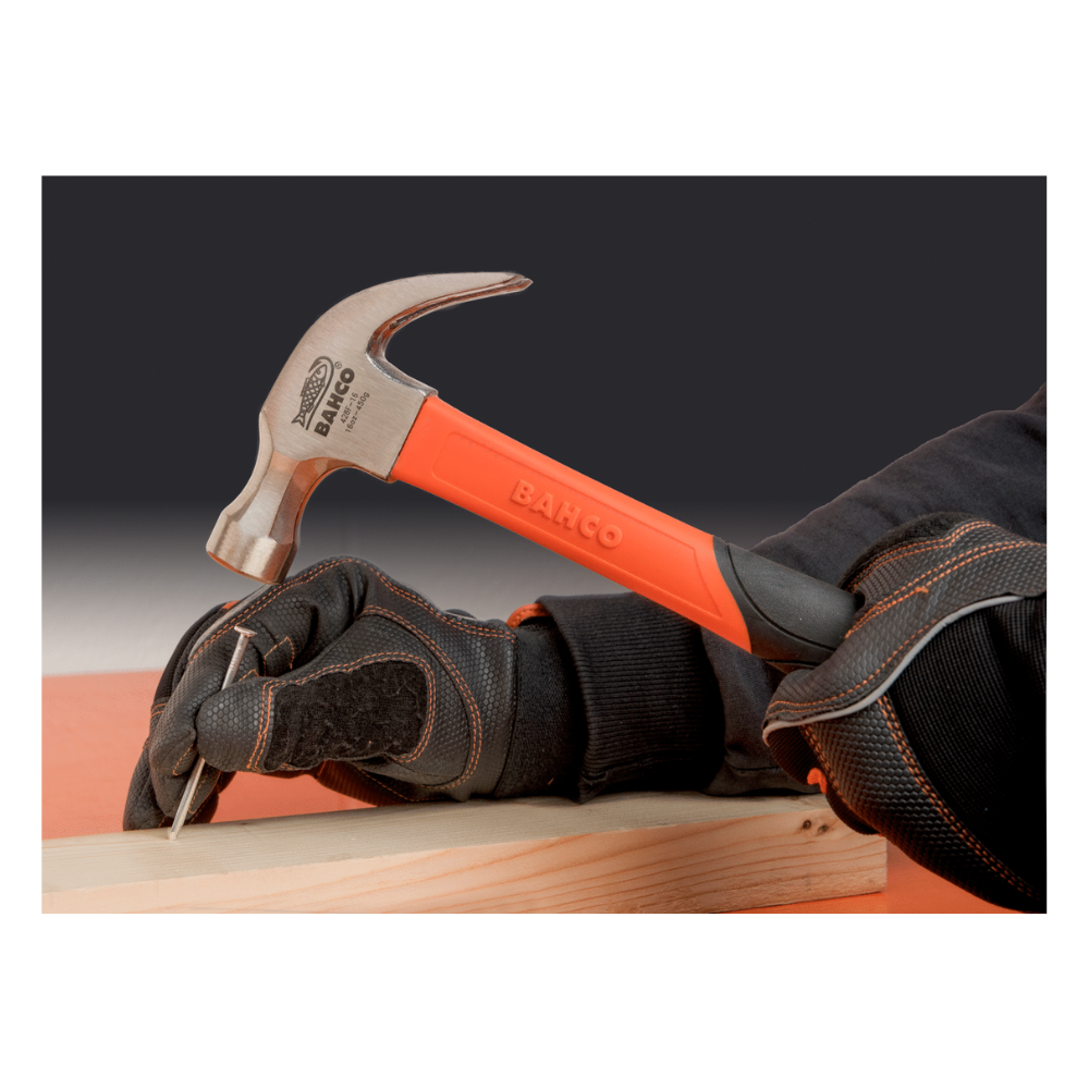 MARTILLO CARPINTERO MANGO FIBRA   16 ONZAS  428F-16