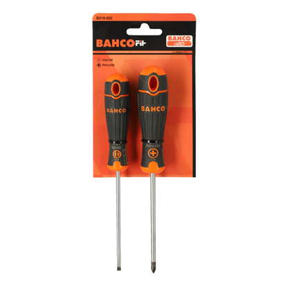 Juego Atornilladores Con Mango Goma 2 Piezas BAHCO