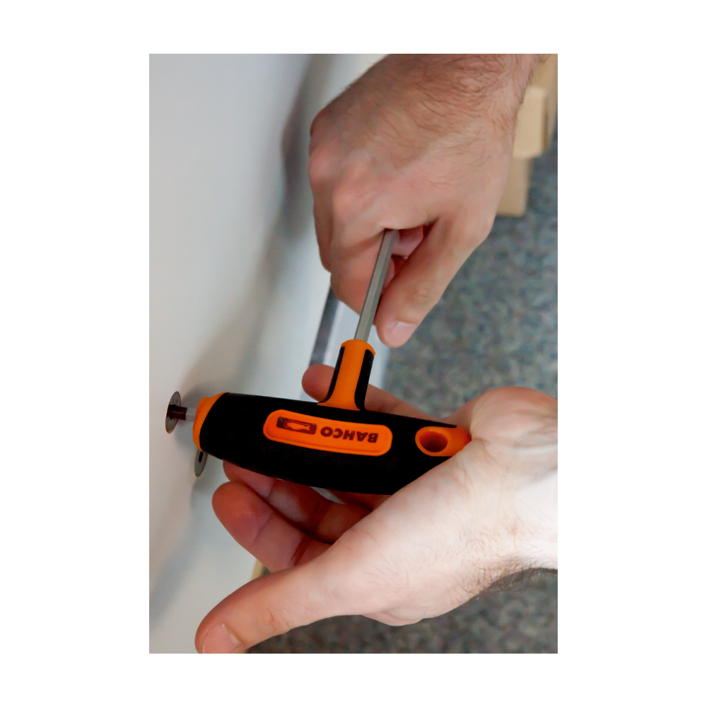 Juego 6 Desatornilladores Hexagonales tipo T BAHCO (10 a 40 mm) TORX/CRUZ