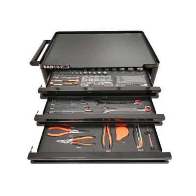 Carro Taller 6 Cajones Negro con 216 Herramientas BAHCO