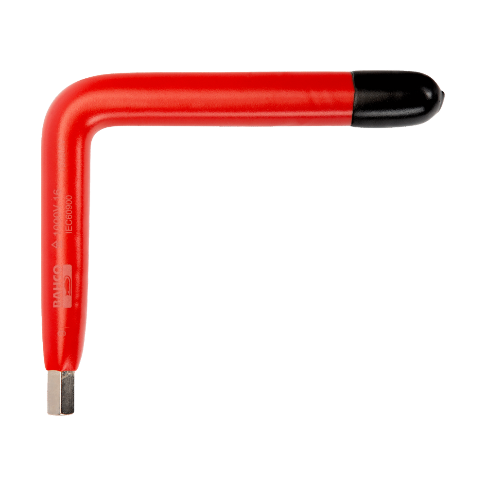 Llave Allen aislada acodada 5mm BAHCO
