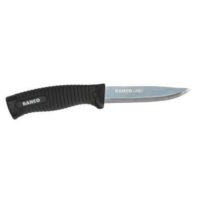 CUCHILLO ACERO INOX MANGO NEGRO BI-COMPONENTE BAHCO
