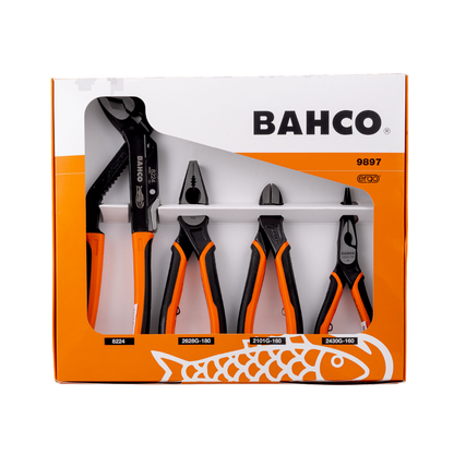 Juego Alicates ERGO 4 Piezas BAHCO 9897