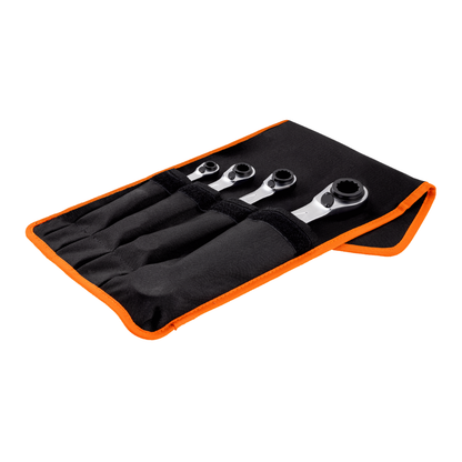 Juego Llaves Corona Chicharra 8 a 27mm 4 Piezas BAHCO