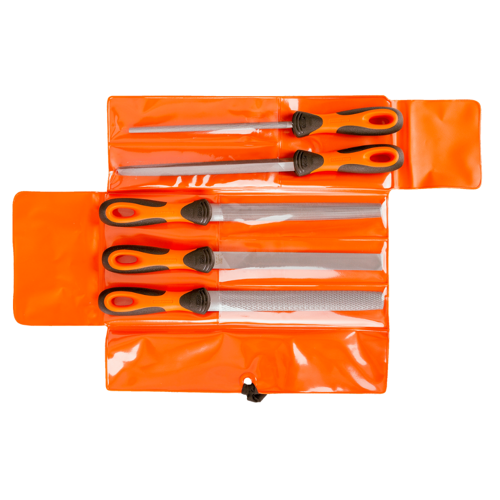 Juego Limas 5 Piezas 8" Entre Fino Mango BAHCO