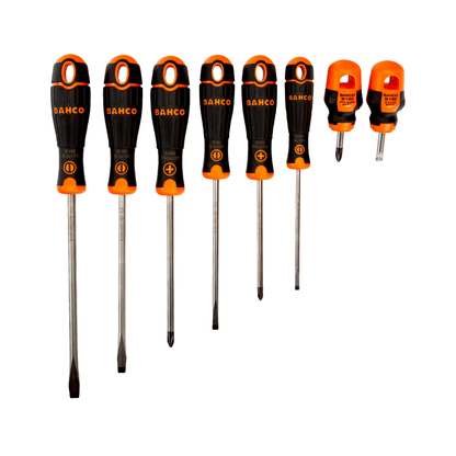 Juego Atornilladores Cruz y Paleta 8 Piezas BAHCO