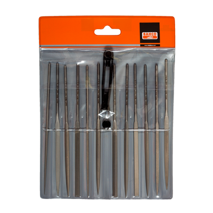 Juego Limas 6.1/4 Entrefino 12 Piezas BAHCO