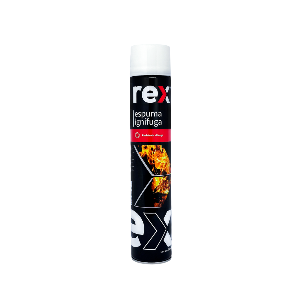 Rex Espuma Poliuretano Expansiva Ignífuga 750ml