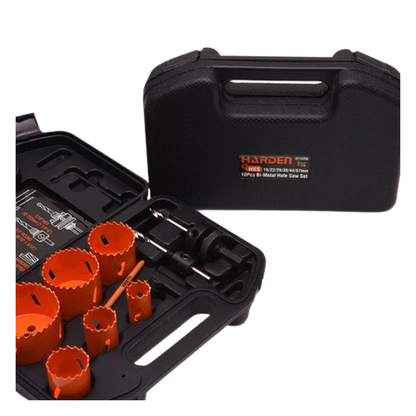 SET SIERRAS COPAS BI-METAL 11 piezas HARDEN