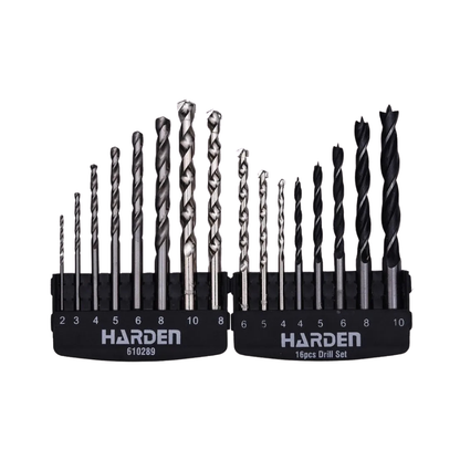 Set de brocas 16 piezas HARDEN
