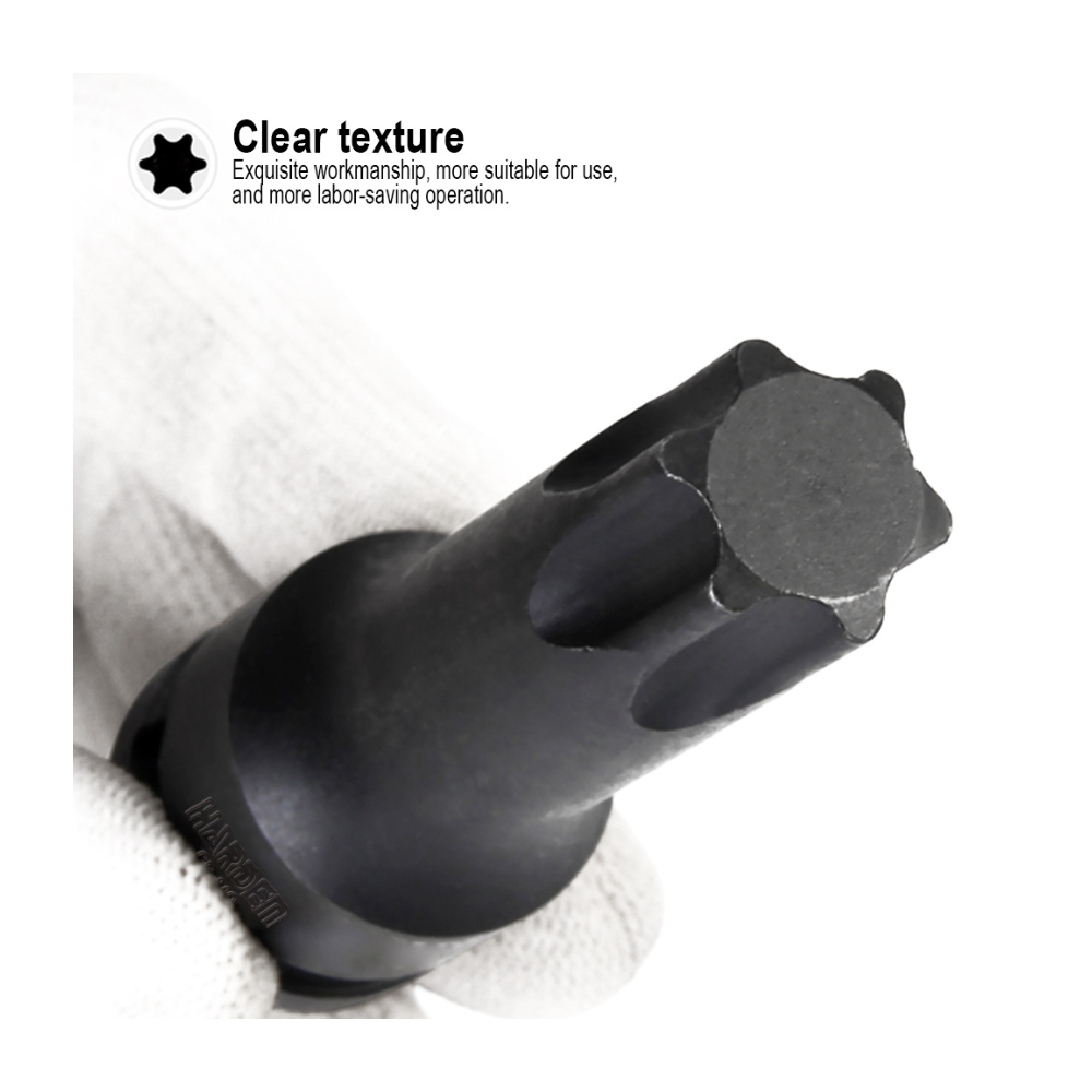 8Pz Dados Torx Impacto 1/2" (537038) - HARDEN