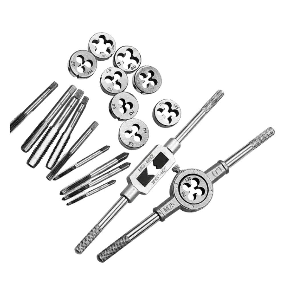 Juego de machos y terrajas 20pzs