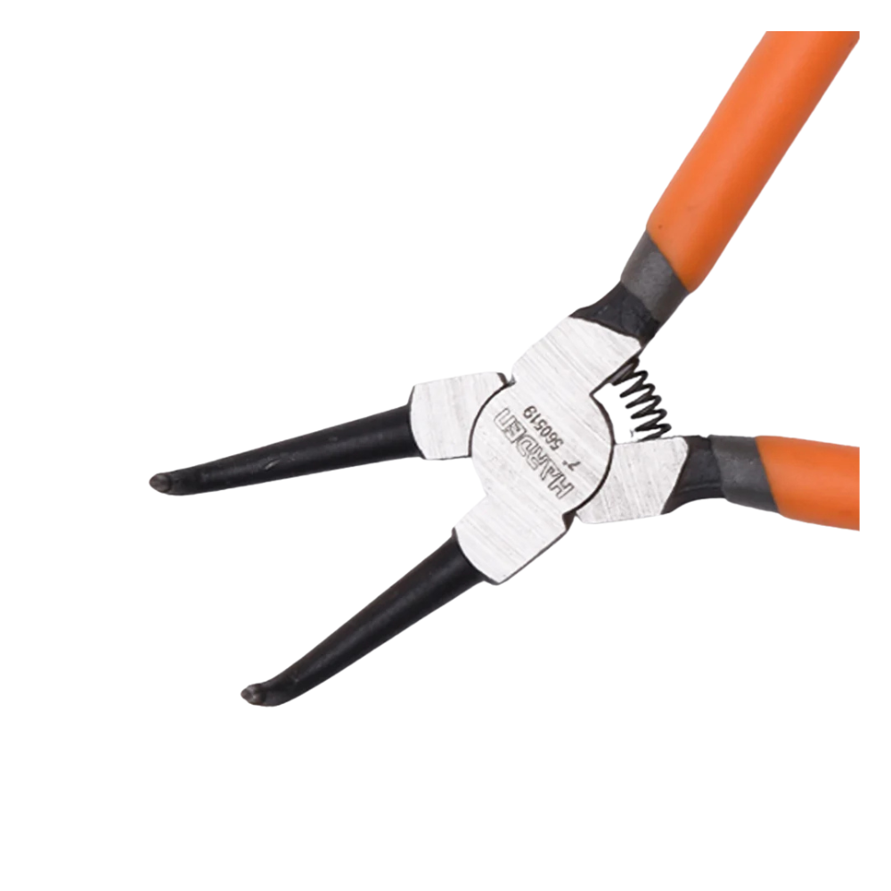 Alicate para seguros curvo interno Harden