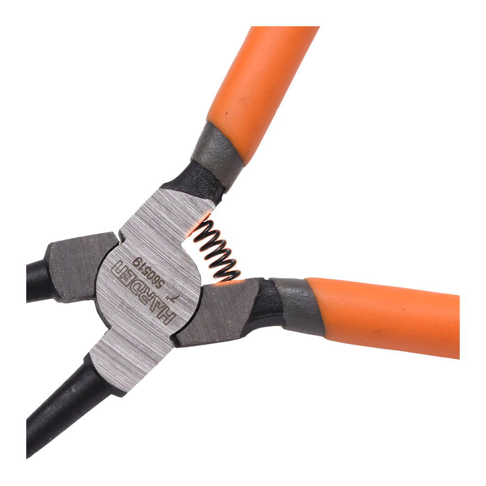 Alicate para seguros curvo interno Harden