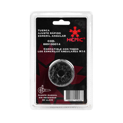 Tuerca de liberación rápida HEMIC