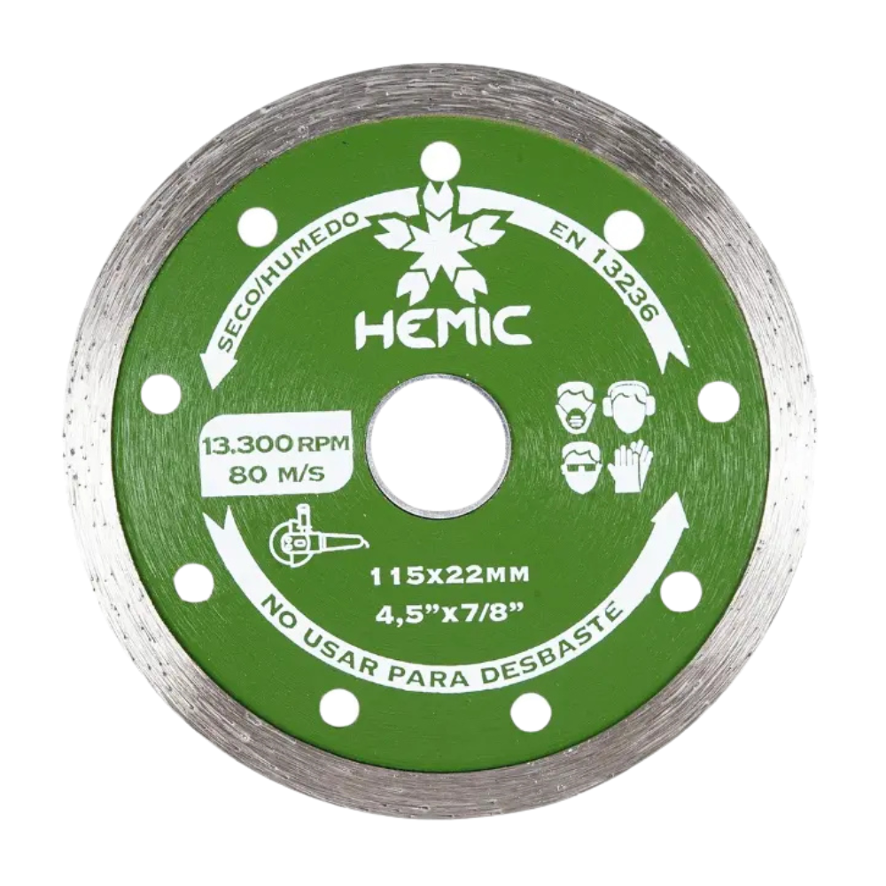 Disco Diamantado Borde Continuo