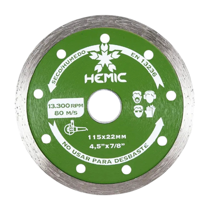 Disco Diamantado Borde Continuo