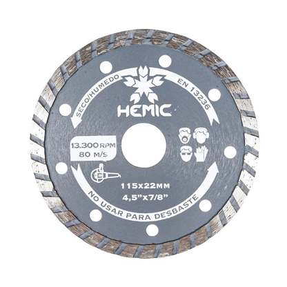 Disco Diamantado Borde Turbo