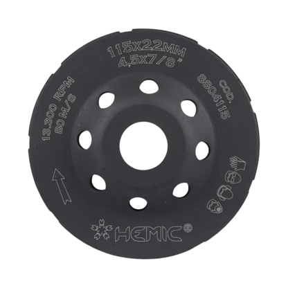 Copa Diamantada Doble Hilera