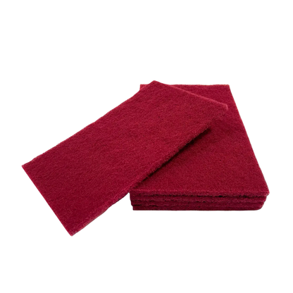 Pliego de fibra sintética abrasiva