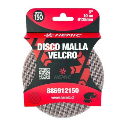 Disco de Malla Velcro