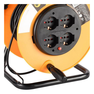 Carrete Estacionario 4 Tomas Cable 0,75mm GRANTT