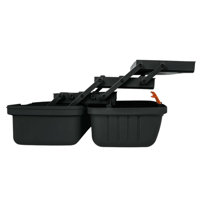 CAJA PARA PESCA TRUPER POLIPROPILENO 16" C/3 BANDEJAS #CPE-16N (10539)