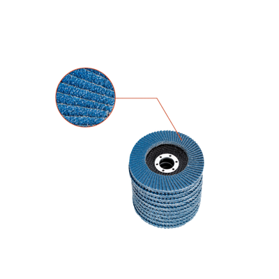 DISCO FLAP 4 1/2 METAL / ACERO INOX GR80 811580