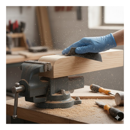 Pliego de lija esmeril #120 (k246) - NORTON