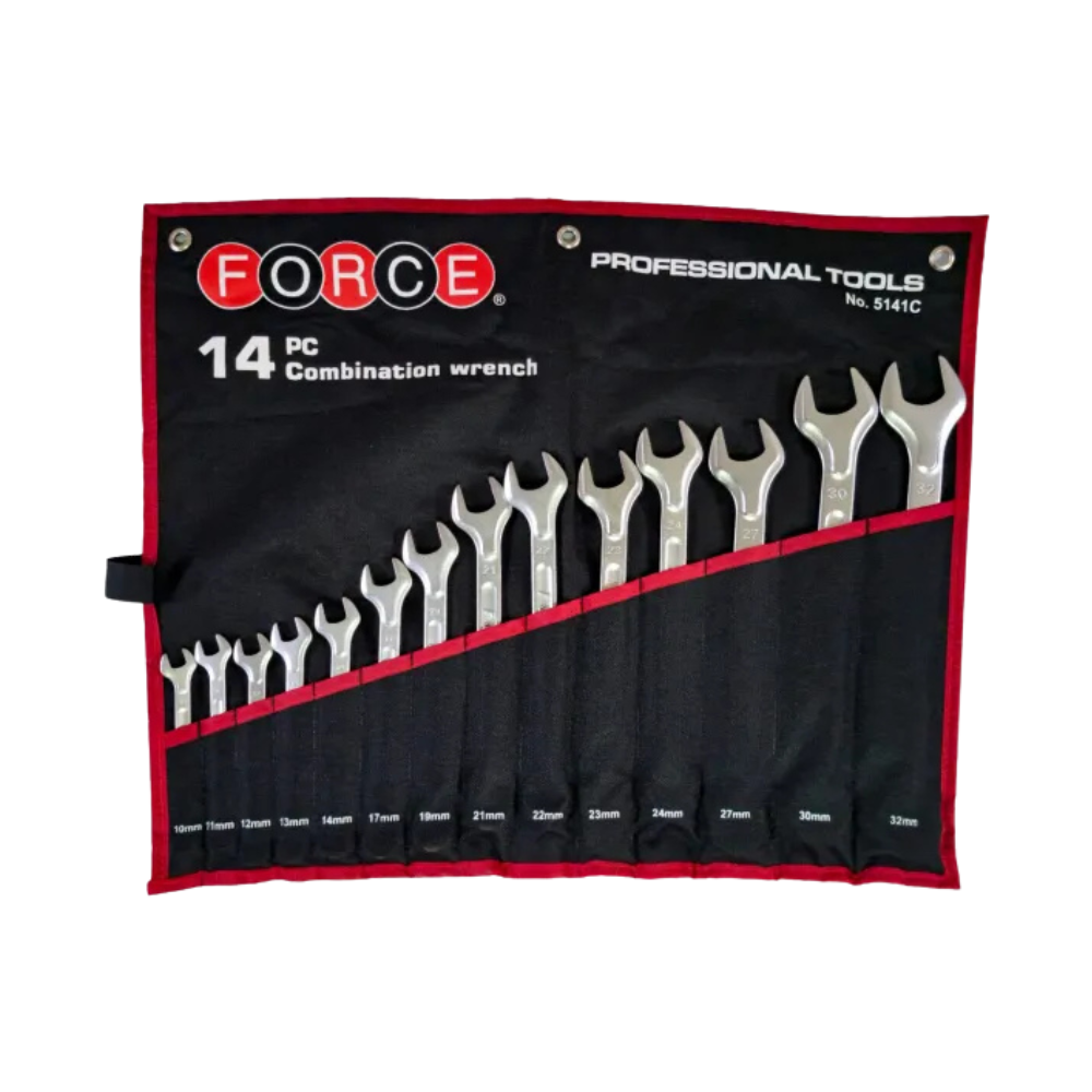 Jgo. llaves 14 pta.-corona  10-32 mm. (5141c) - FORCE