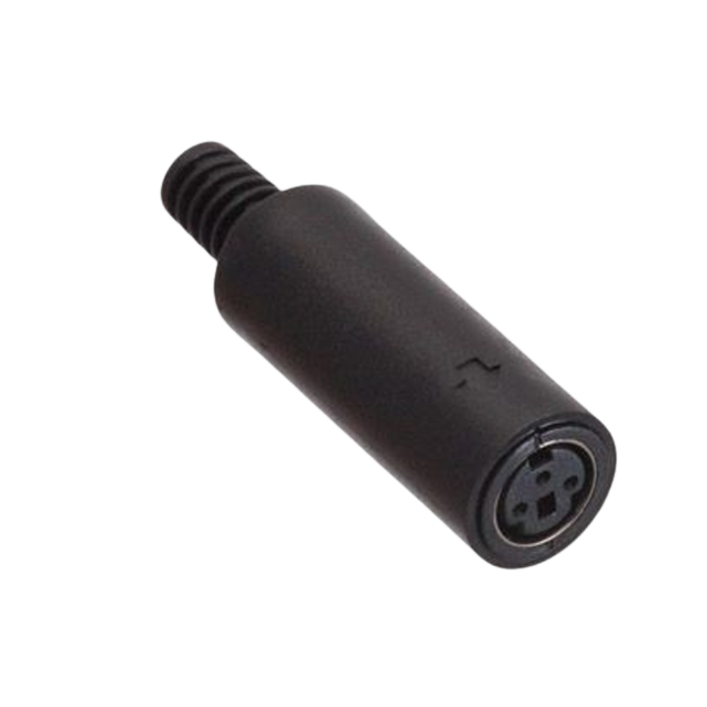 CONECTOR HEMBRA MINI DIN 3P