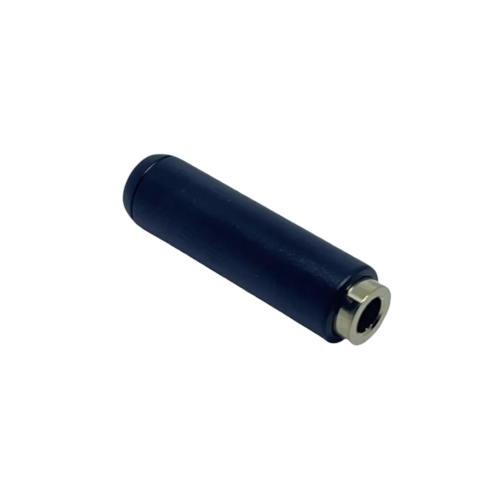JACK VOLANTE 3.5MM 4 POLOS METALICO COLOR NEGRO