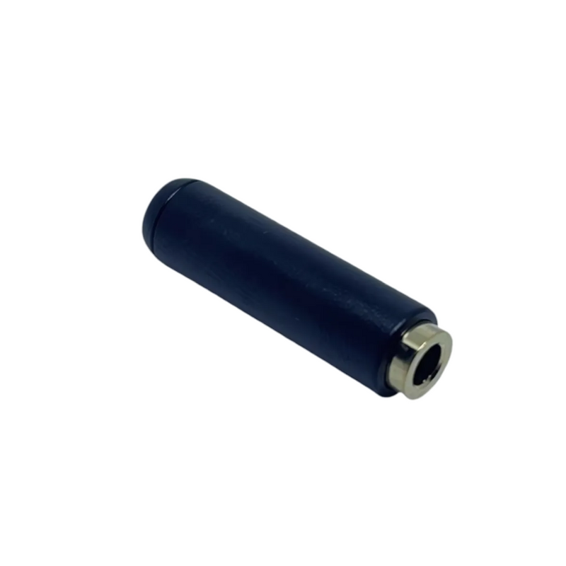 JACK VOLANTE 3.5MM 4 POLOS METALICO COLOR NEGRO