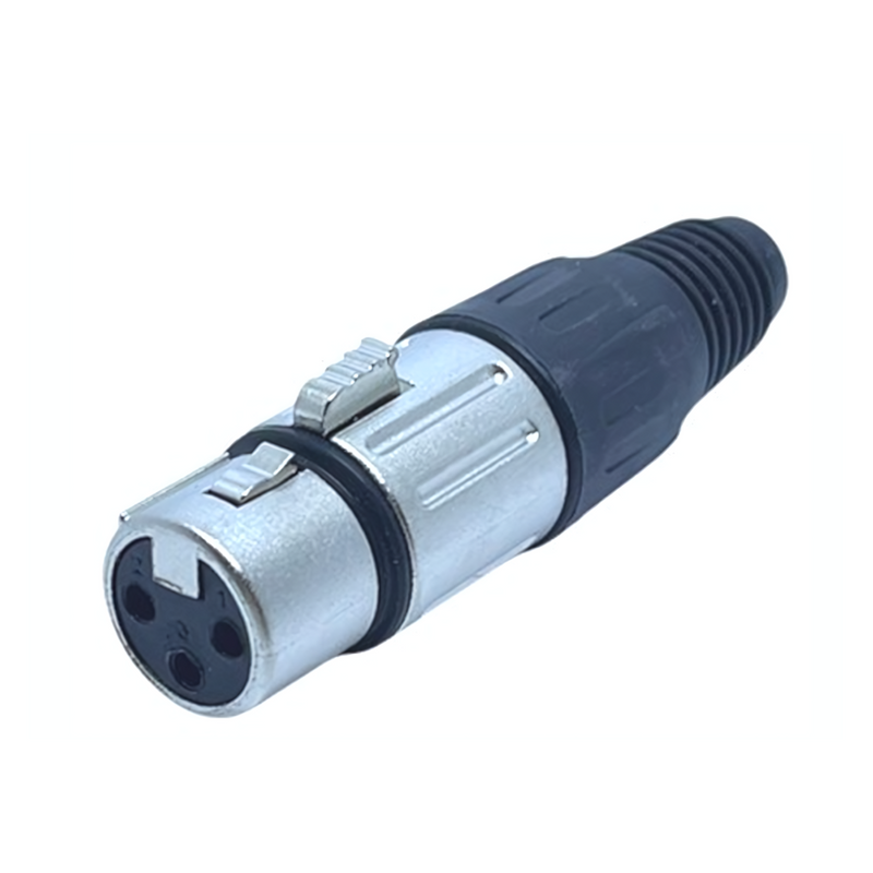 CONECTOR JACK CANNON (XLR) METALICO