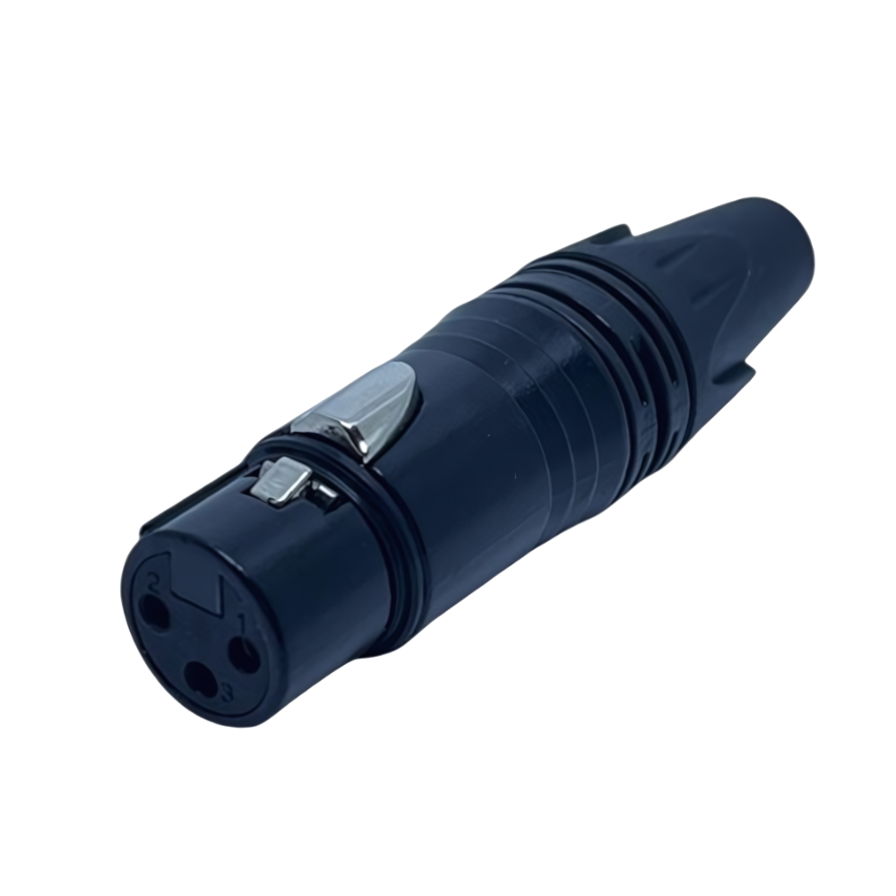 CONECTOR JACK CANNON NEGRO